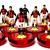 Subbuteo Andrew Table Soccer AC Milan 2020-21 on Classic Hasbro bases